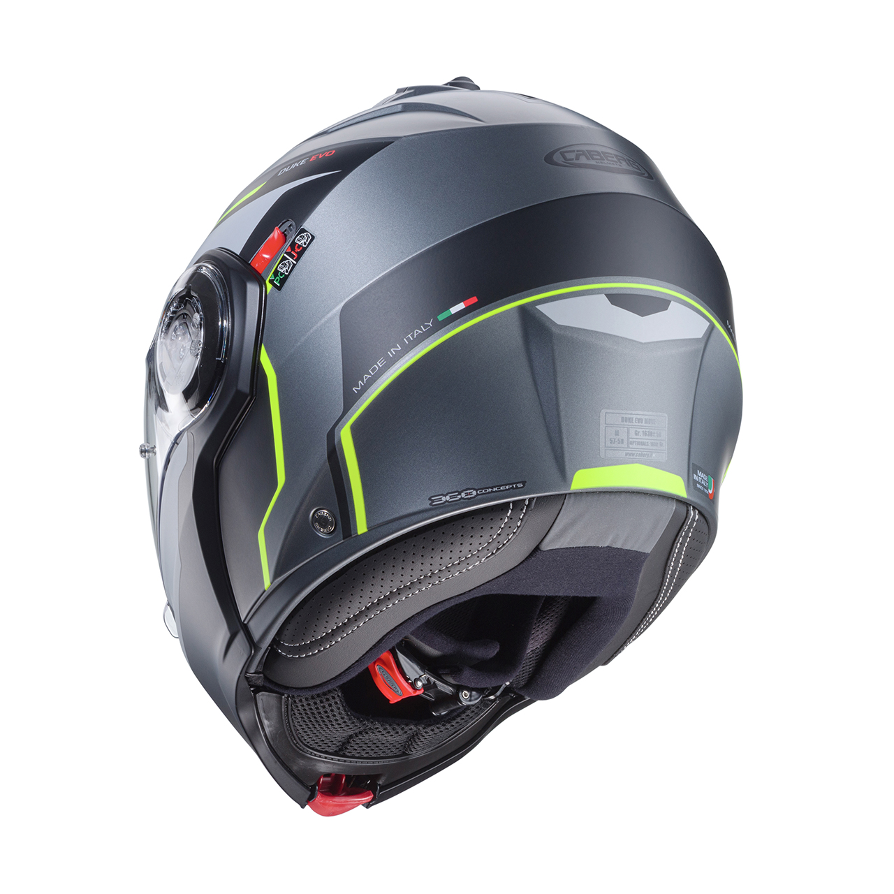 Duke-Evo-Move-Matt-Gun-Metal-Black-Yellow-Fluo-rear